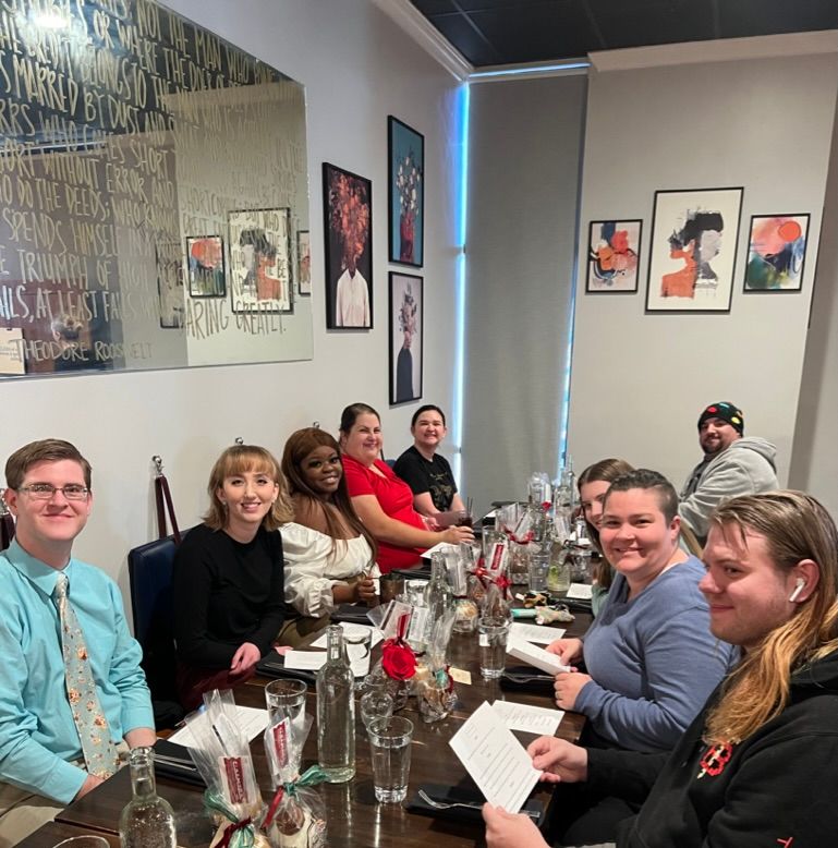 Lifewave team at Christmas lunch