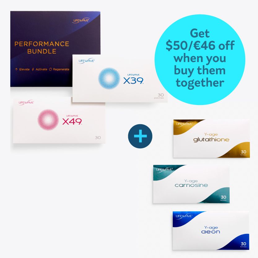 LIFEWAVE Ｘ39＆Ｘ49 Performance Bundleセット X39® & X49® Performance Bundle - LifeWave