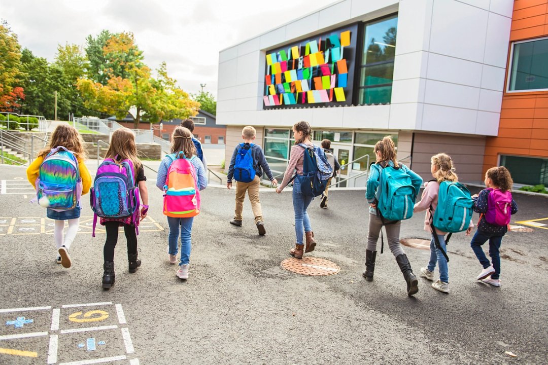 After-school activities at three schools and evening childcare in one family account