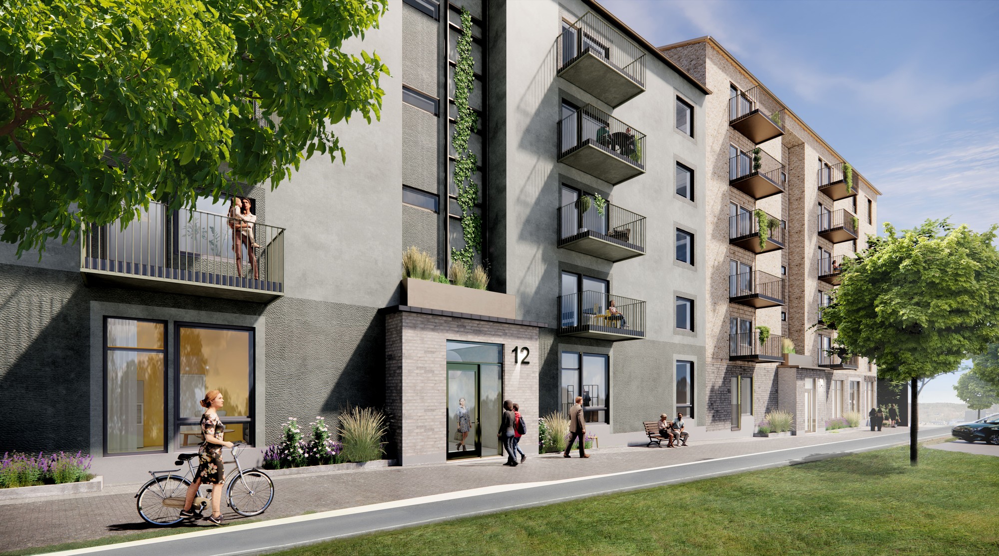 Exterior view of project Flatås, Göteborg, Image 4