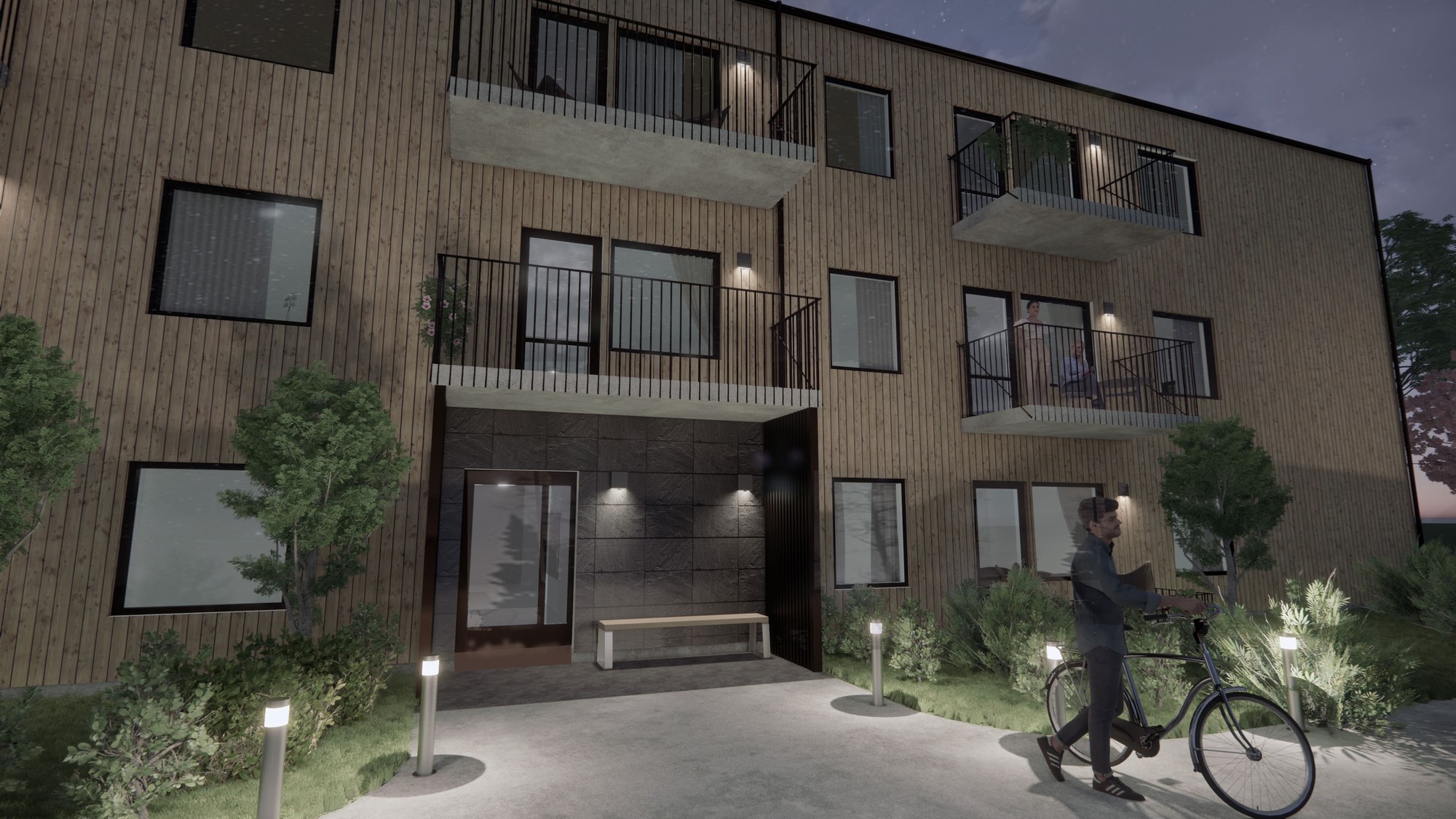 Exterior view of project Ekängen, Linköping , Image 4