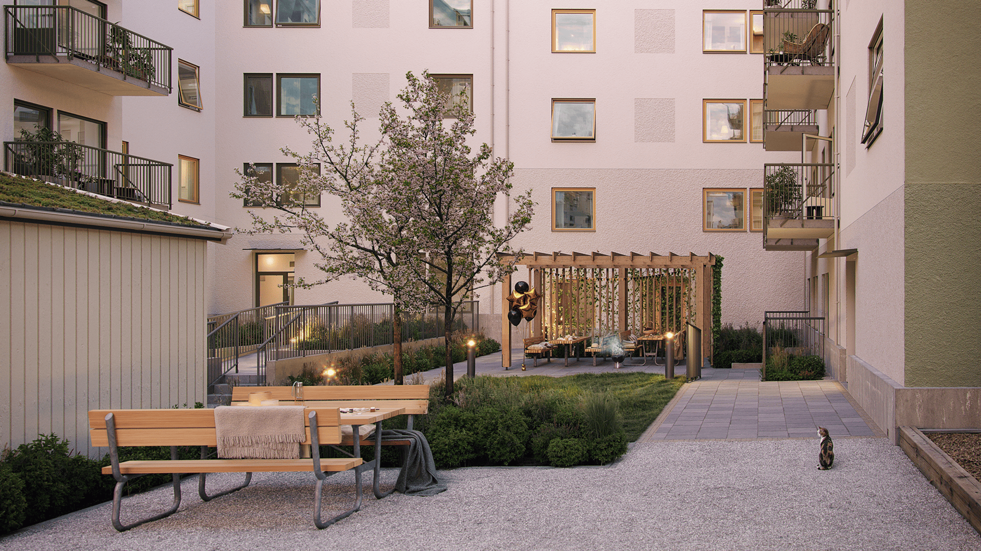 Exterior view of project Flatås, Göteborg, Image 2