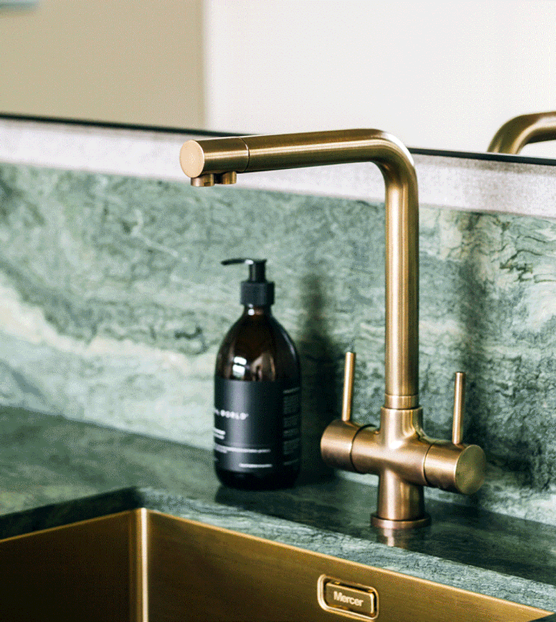 Brass finishes changing as they patinate over time