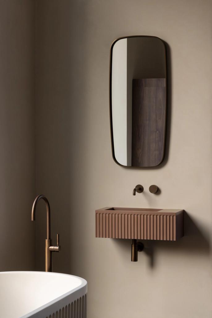 Sculptural, architectural approach