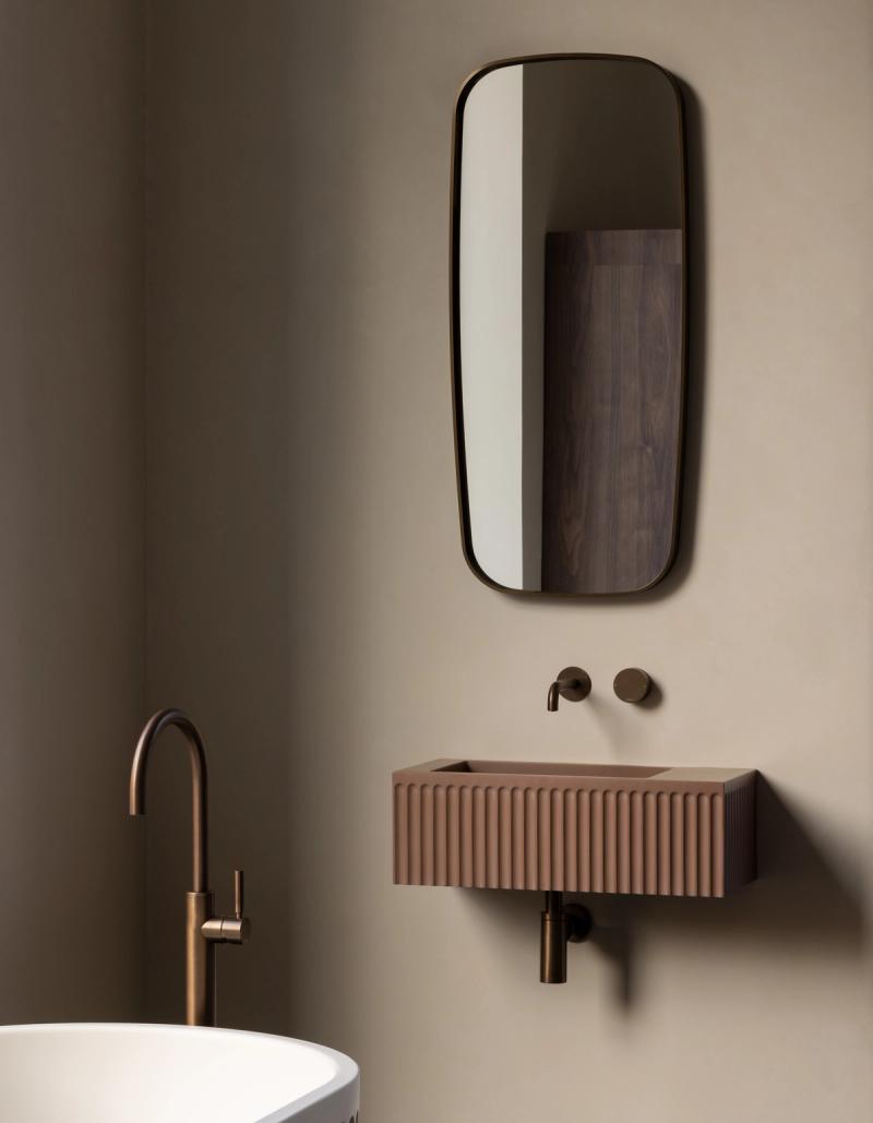 Sculptural, architectural approach