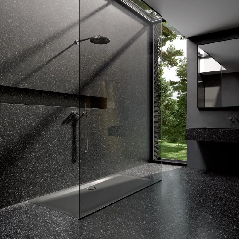 Non-slip shower trays