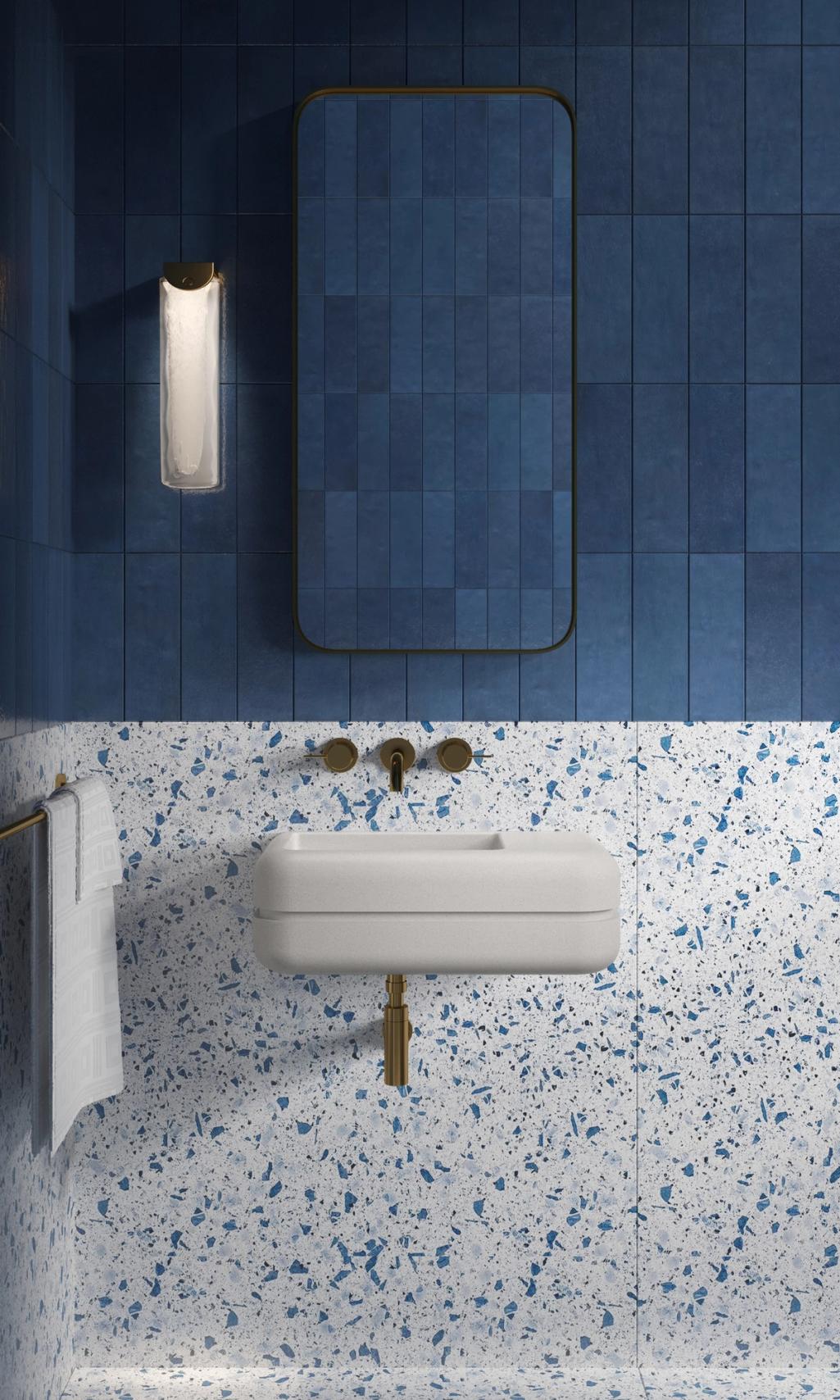 Alabaster Powder Room