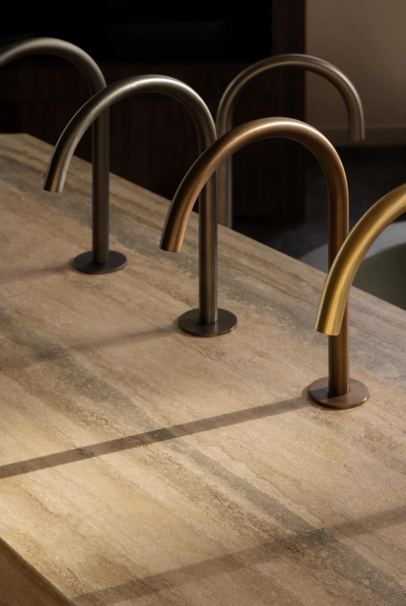 Plumbline tapware at the Richmond showroom