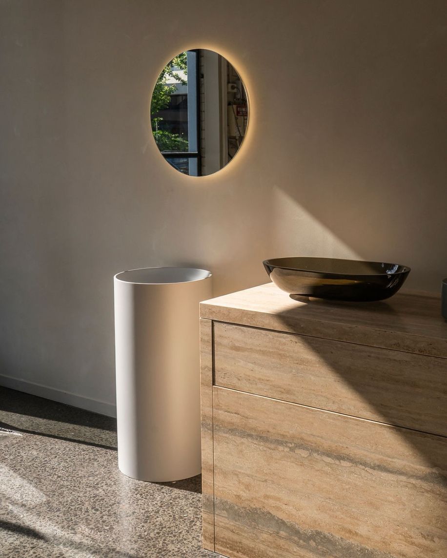 Smart technology in bathrooms - mirror lighting