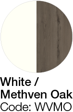 White / Methven Oak