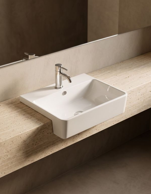 Semi Recessed Basins