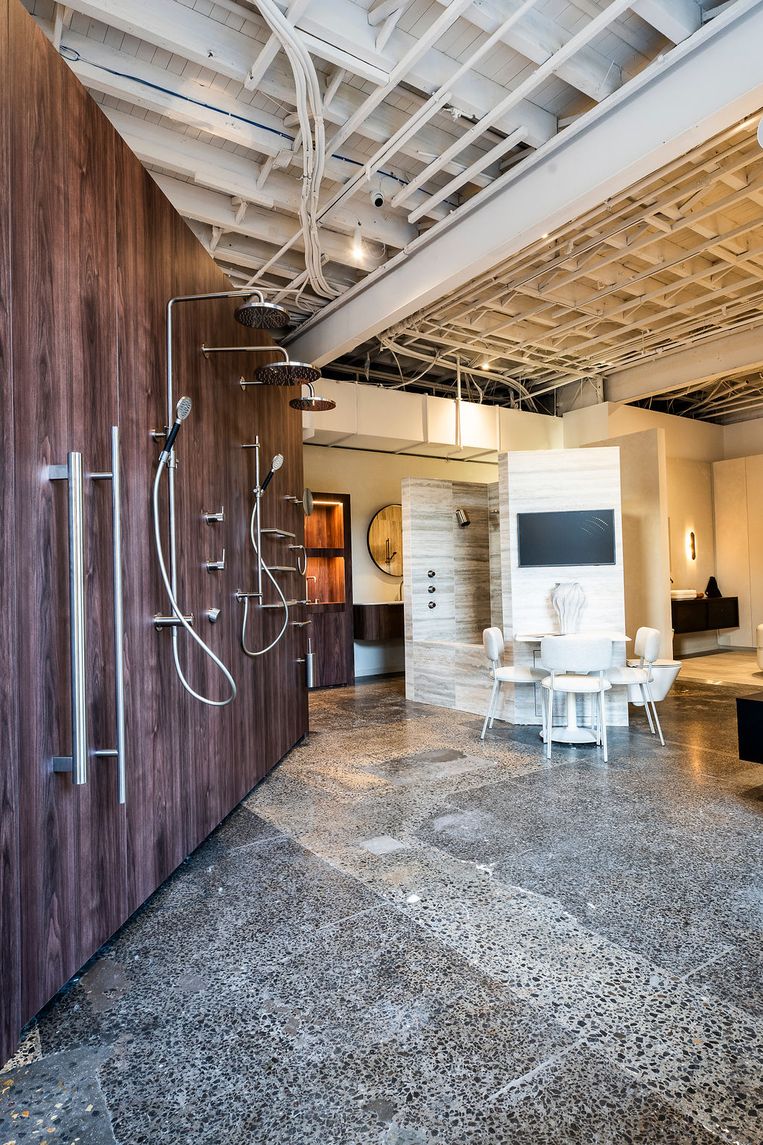 Plumbline Melbourne showroom detail