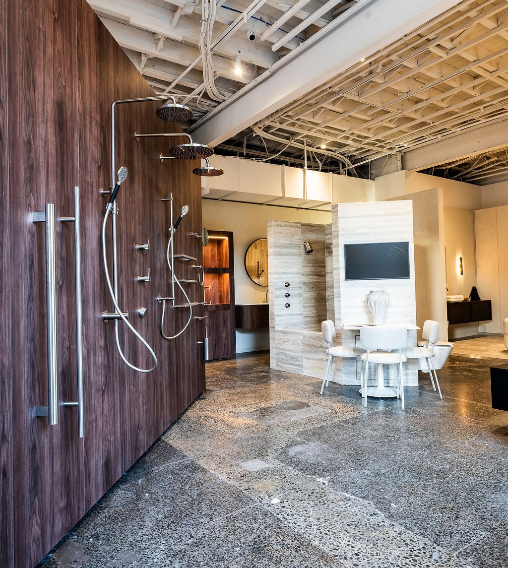 Plumbline Melbourne showroom detail