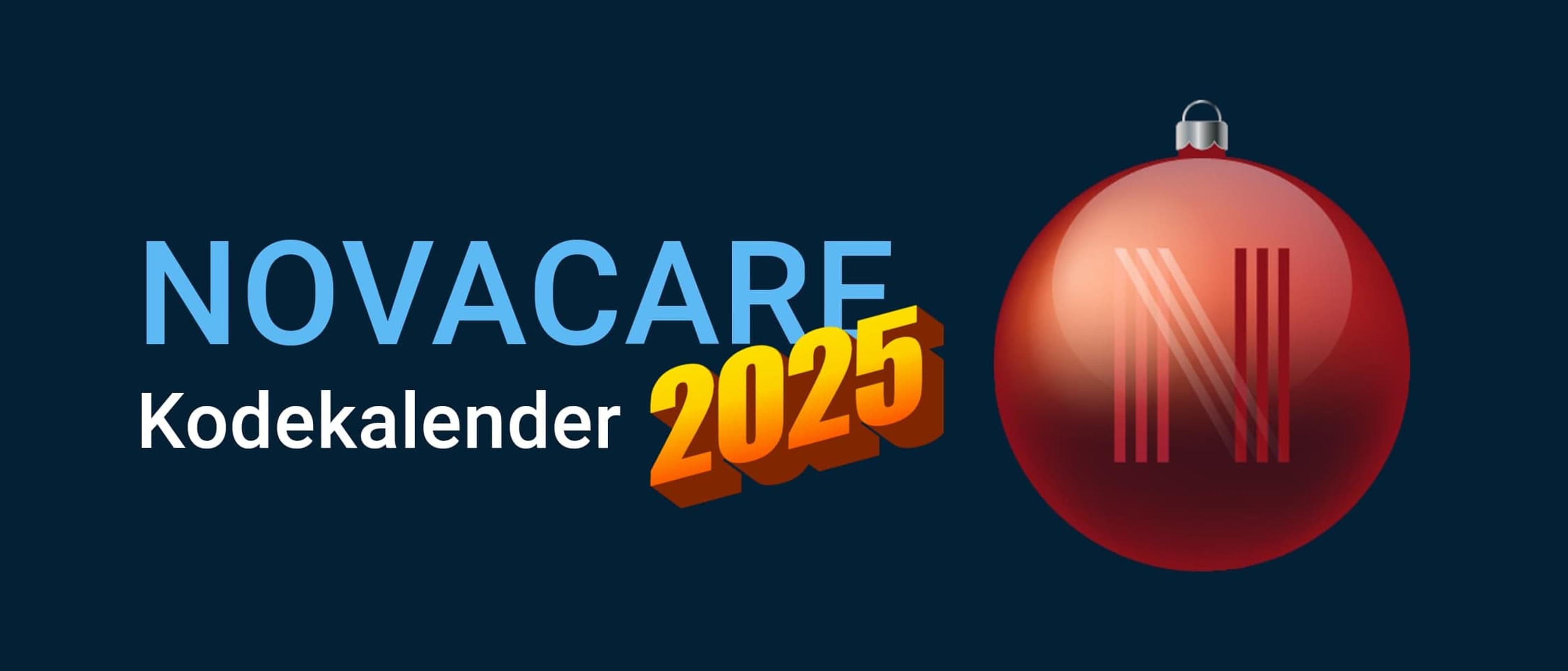 Novacare Kodekalender 2025