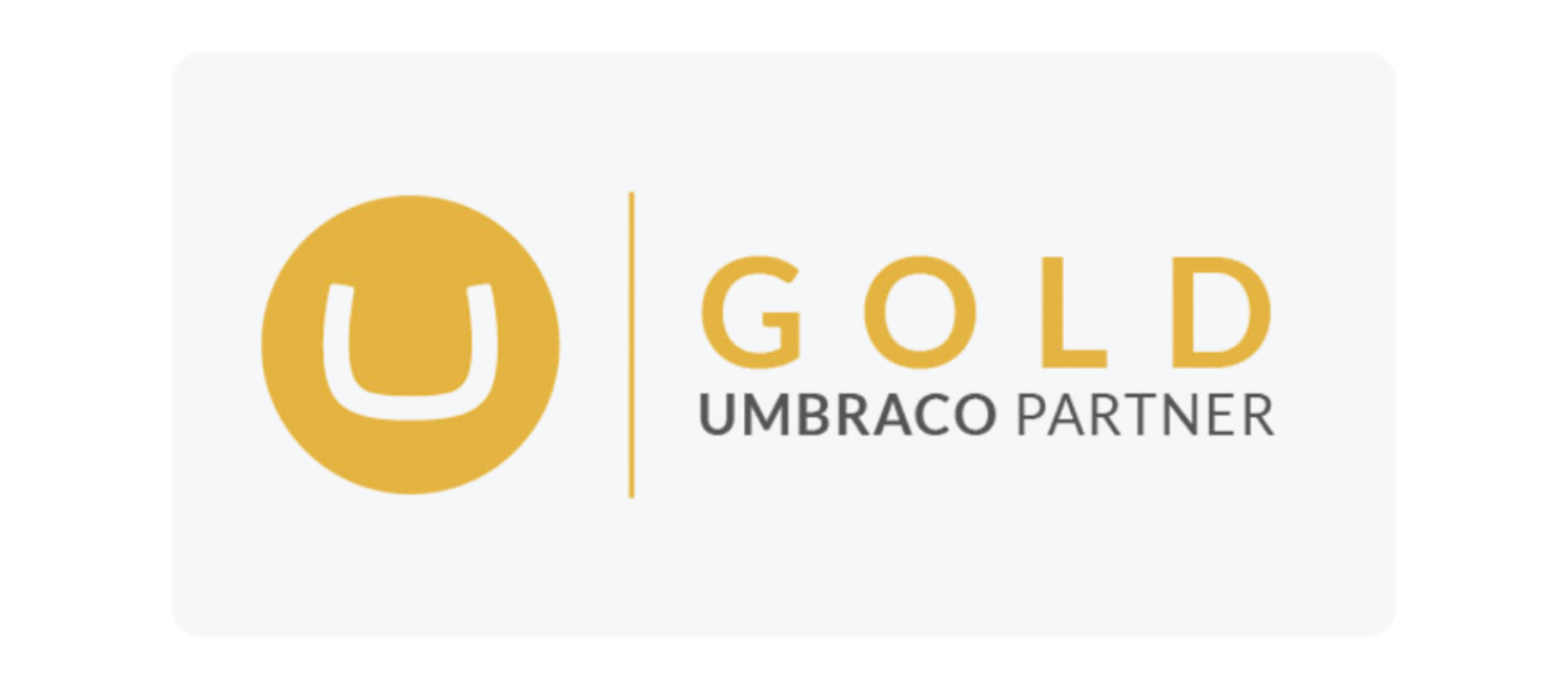 Umbraco Gold Partner logo