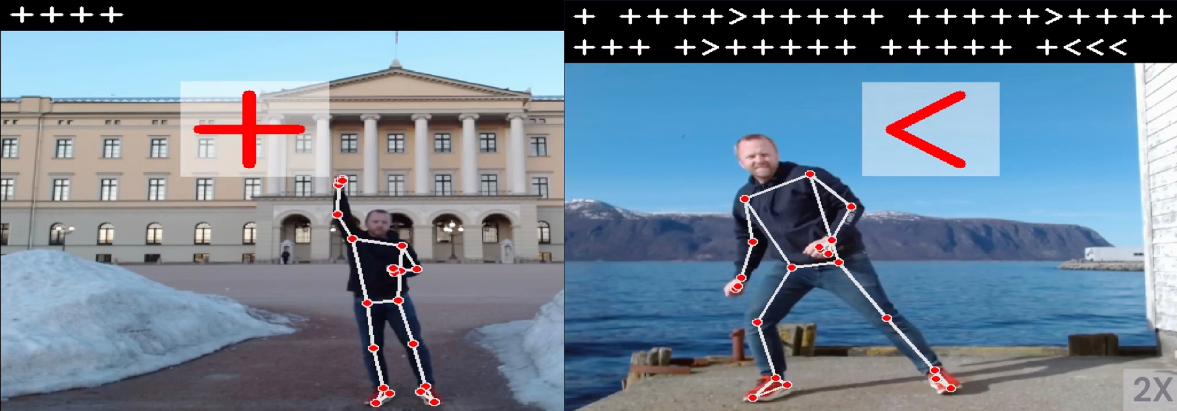 Tomas Gulla writing code with body movements