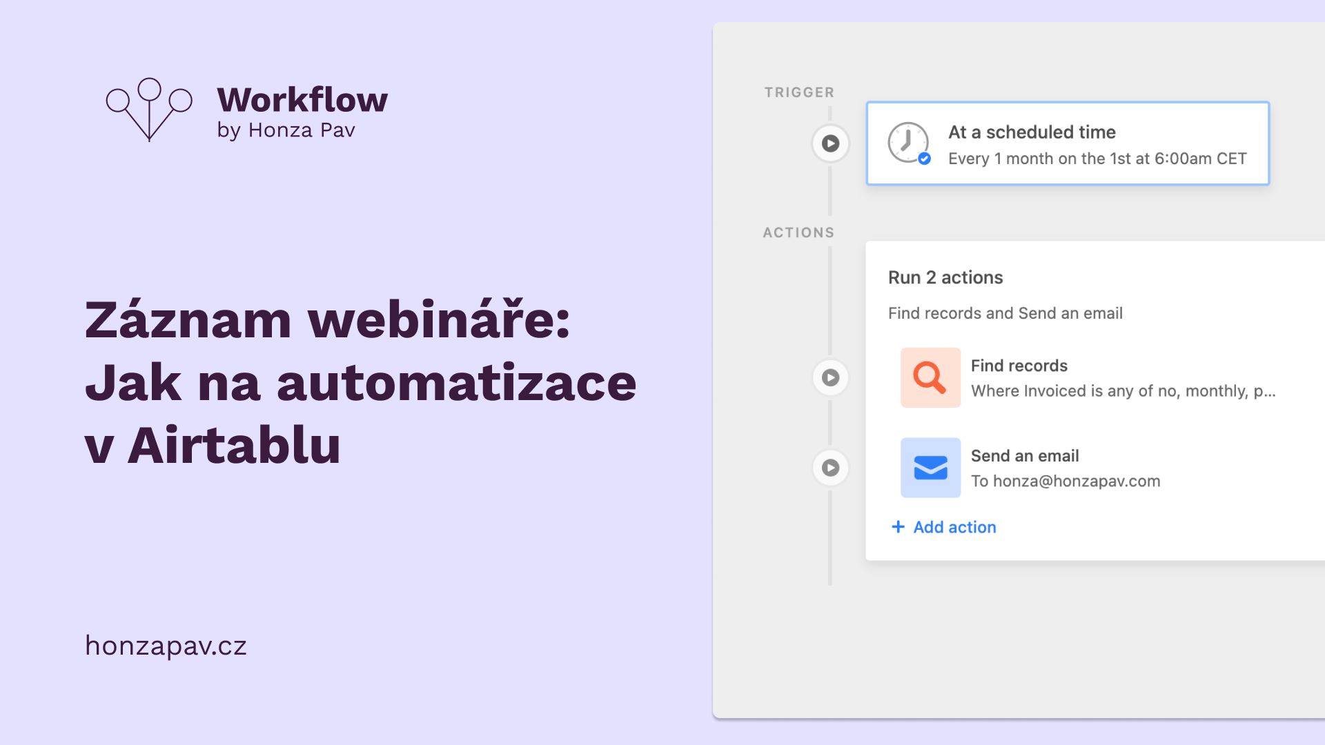 Webinář: Automatizace v Airtablu