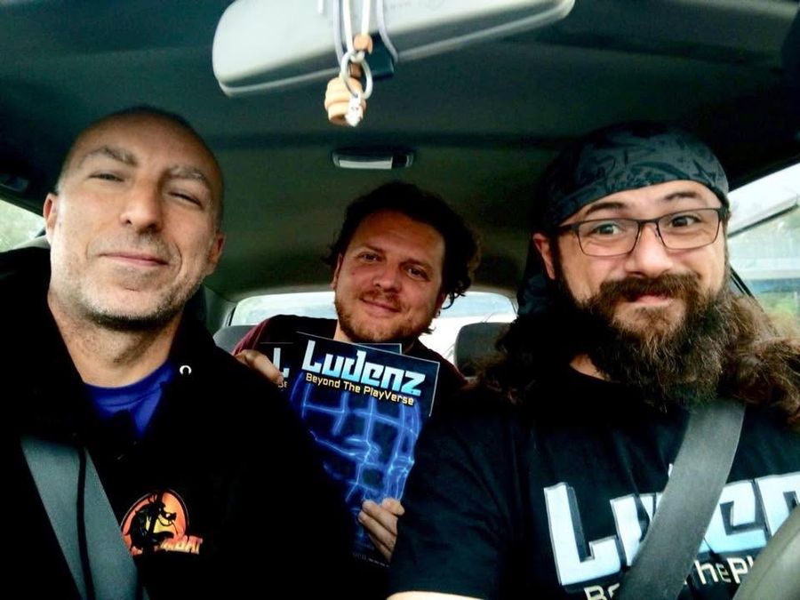 Luigi, Logan e Tiziano in viaggio verso la Milan Games Week 2018 con Ludenz #0