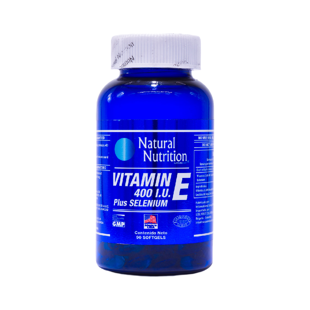 Vitamina E + Selenium 90 Softgels