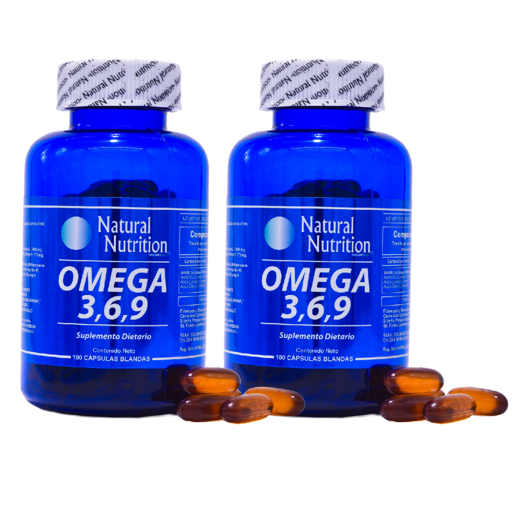 Omega 3 6 9 x 100 Softgels DUO Oferta