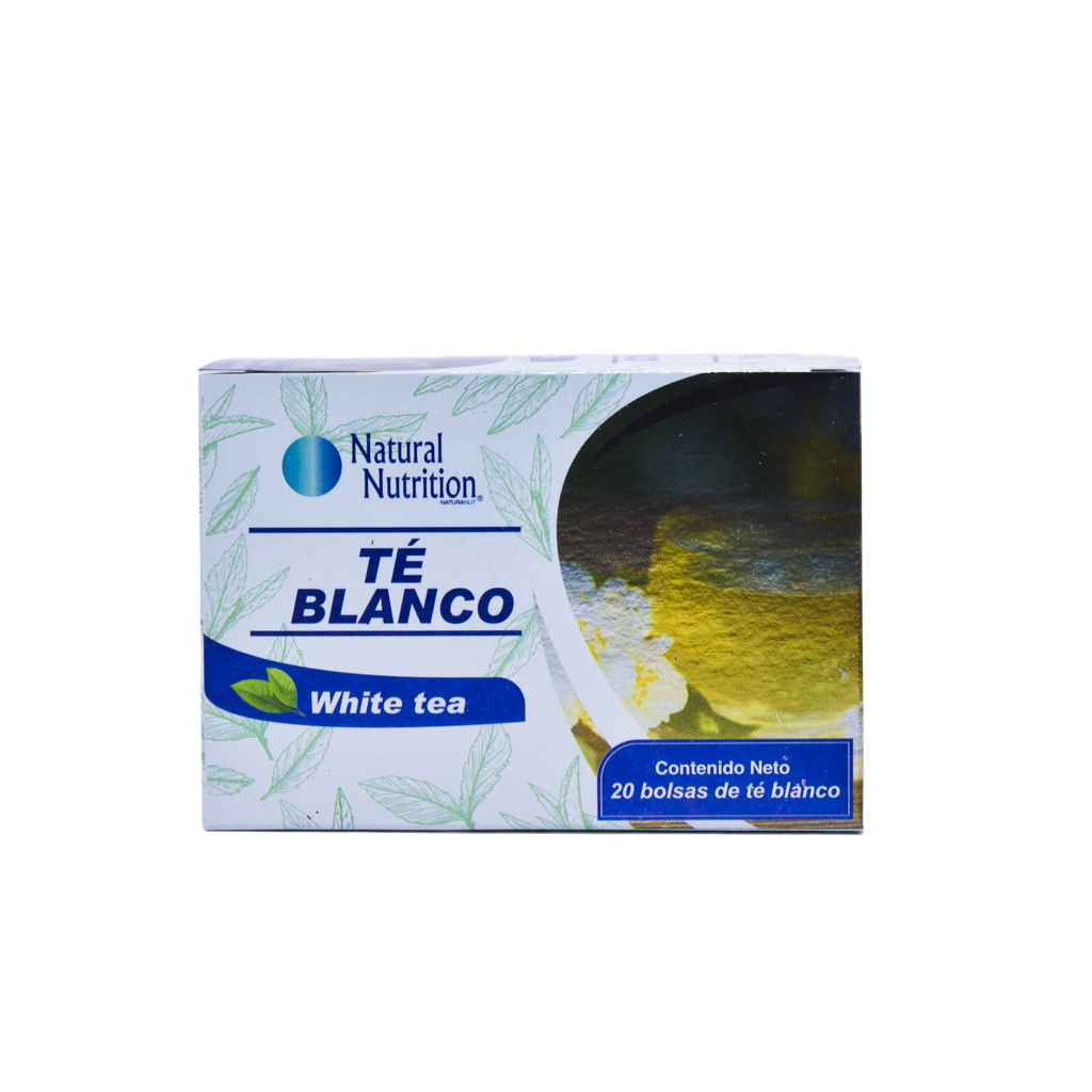 Té Blanco Natural Nutrition (20 bolsas de Té Blanco) - 800g
