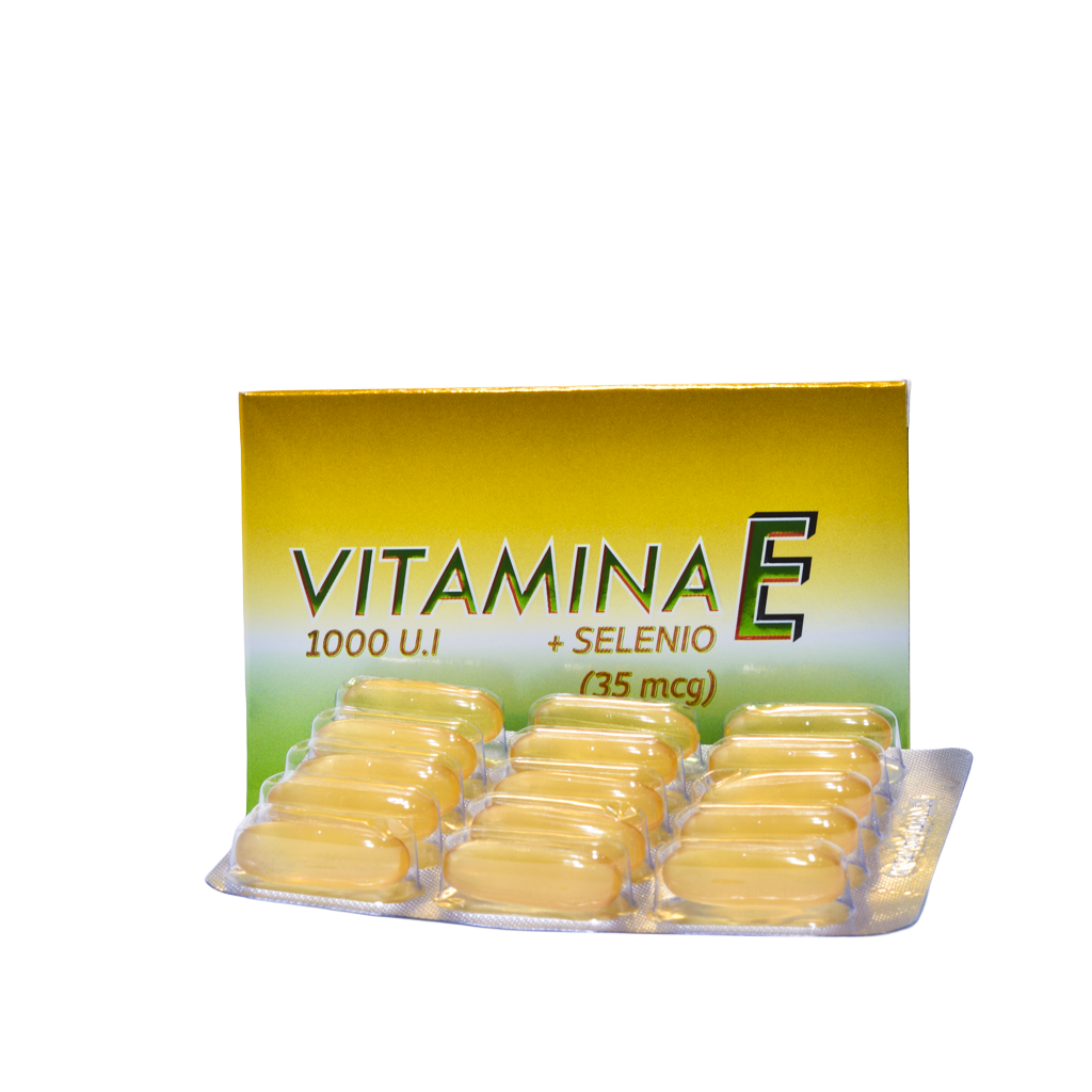 Vitamina E 1000 UI Plus Zinc - blíster 30