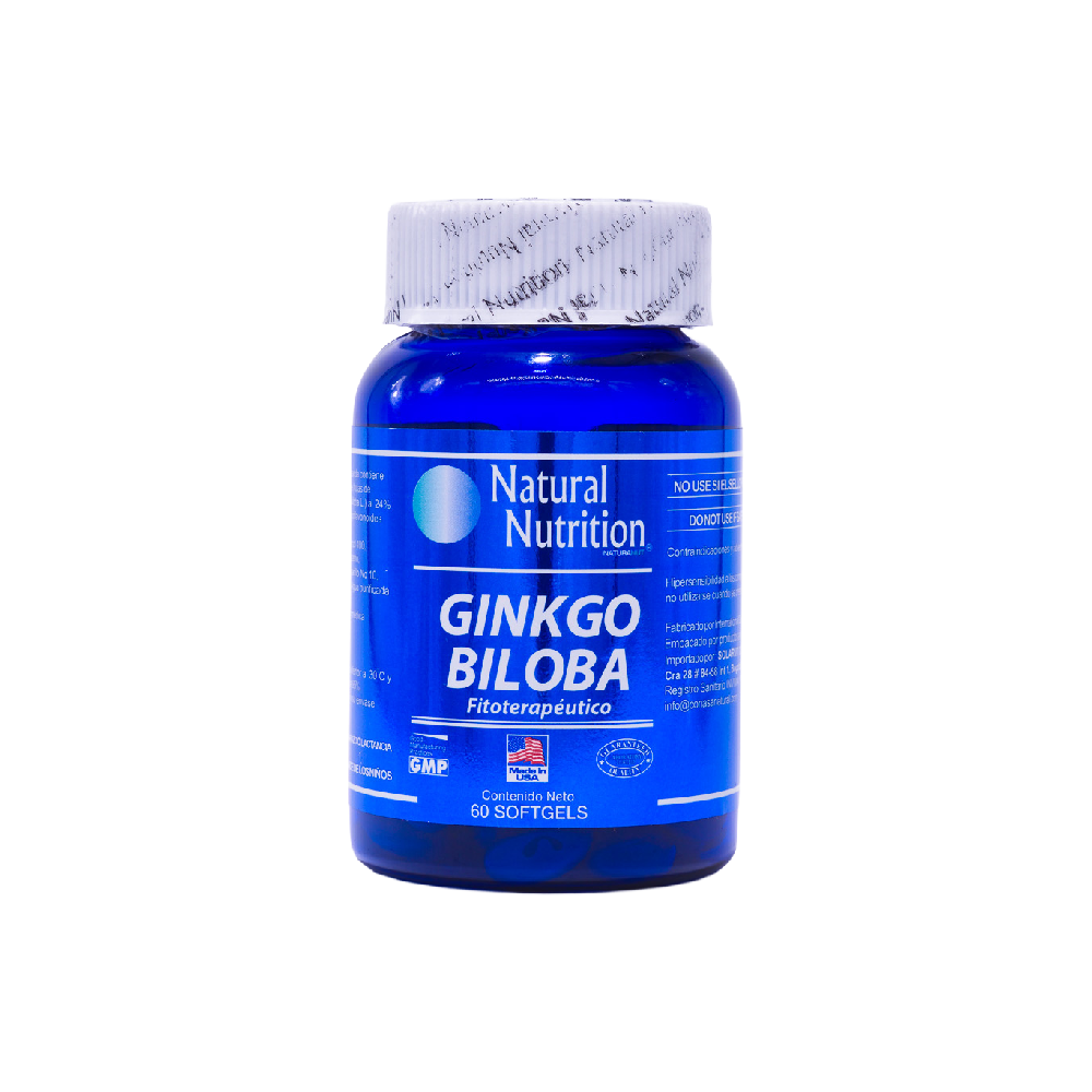 Ginkgo Biloba 60 Softgels