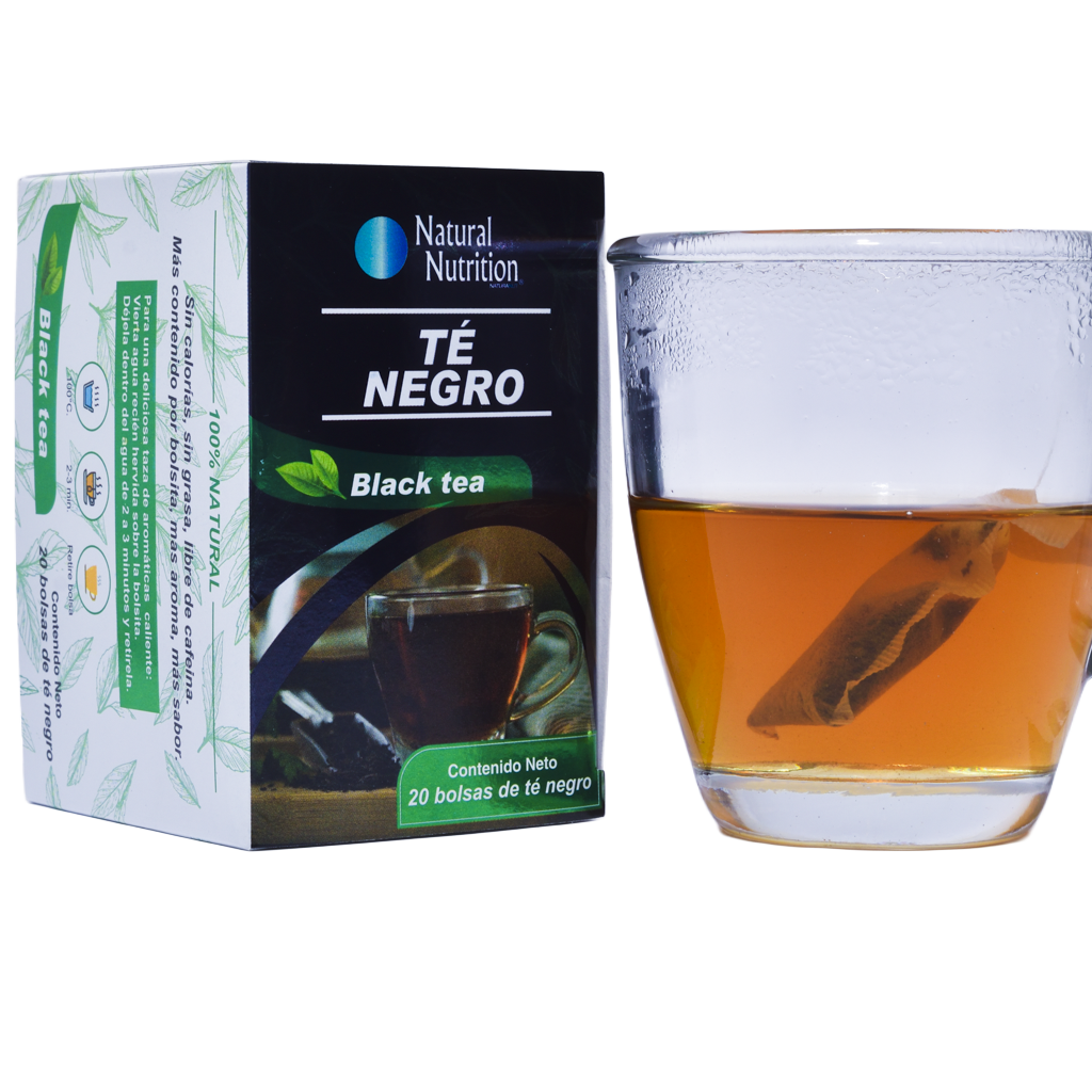 Té Negro Natural Nutrition (20 bolsas de Té Negro) - 800g