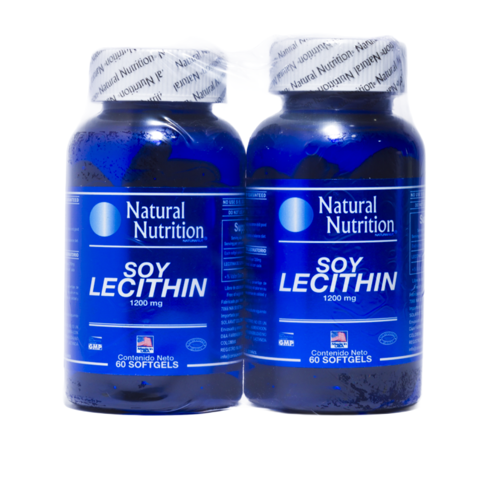 Lecitina de Soya - Soy Lecithin 1200mg - DUO