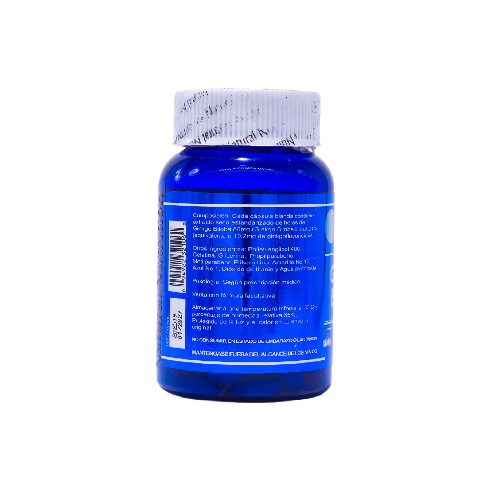Gingko Biloba 60 Softgels