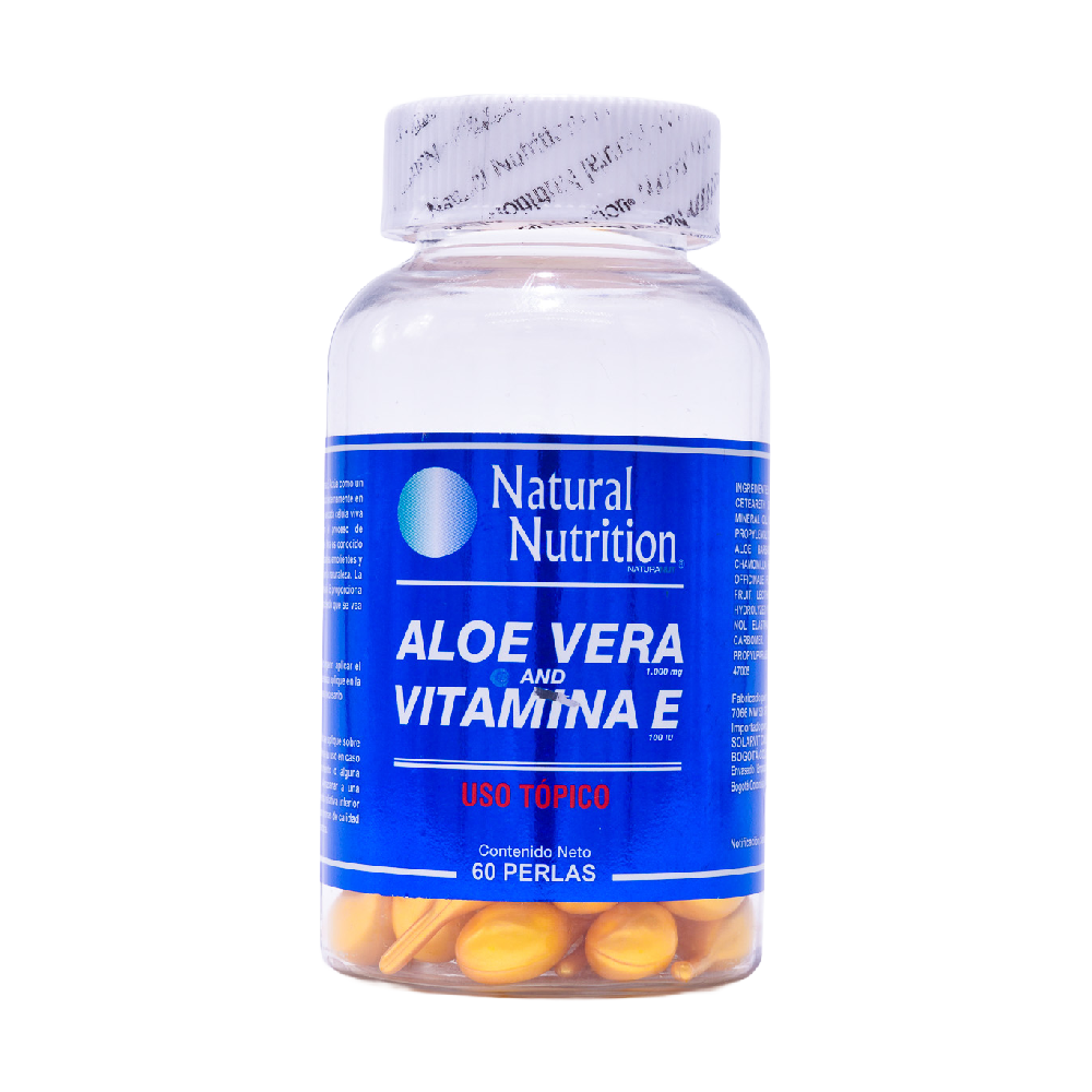 Aloe Vera + Vitamina E - x60