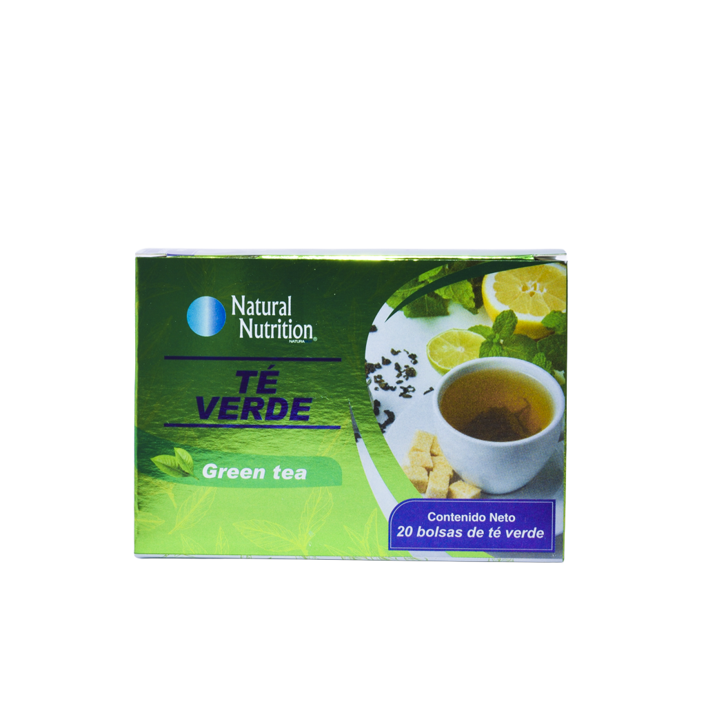 Té Verde Natural Nutrition (20 bolsas de Té Verde) - 800g