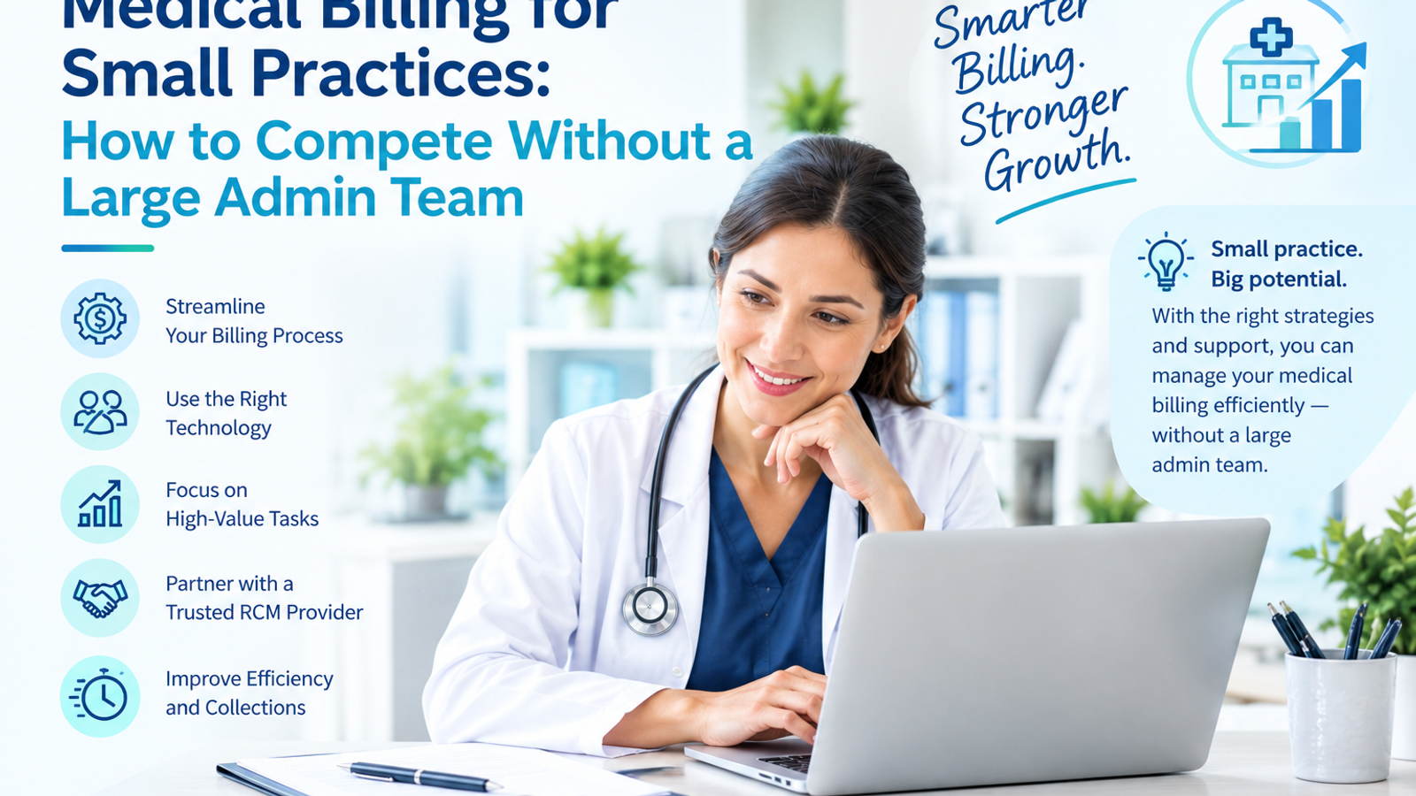 Medical Billing for Small Practices: How to Compete Without a Large Admin Team