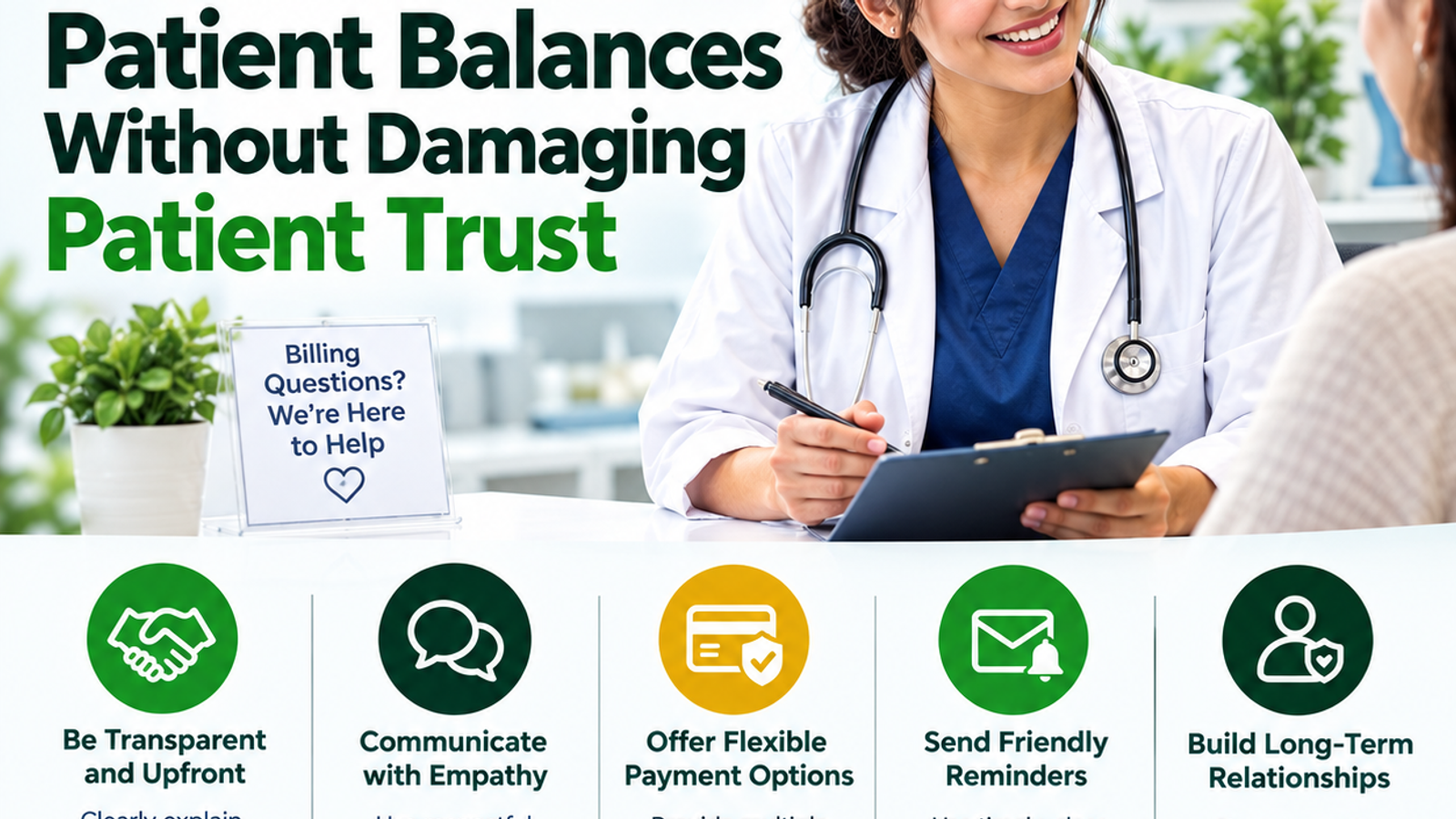 How to Collect Patient Balances Without Damaging Patient Trust