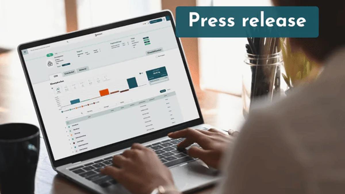 Person typing on a laptop that shows a Prodikt project dashboard