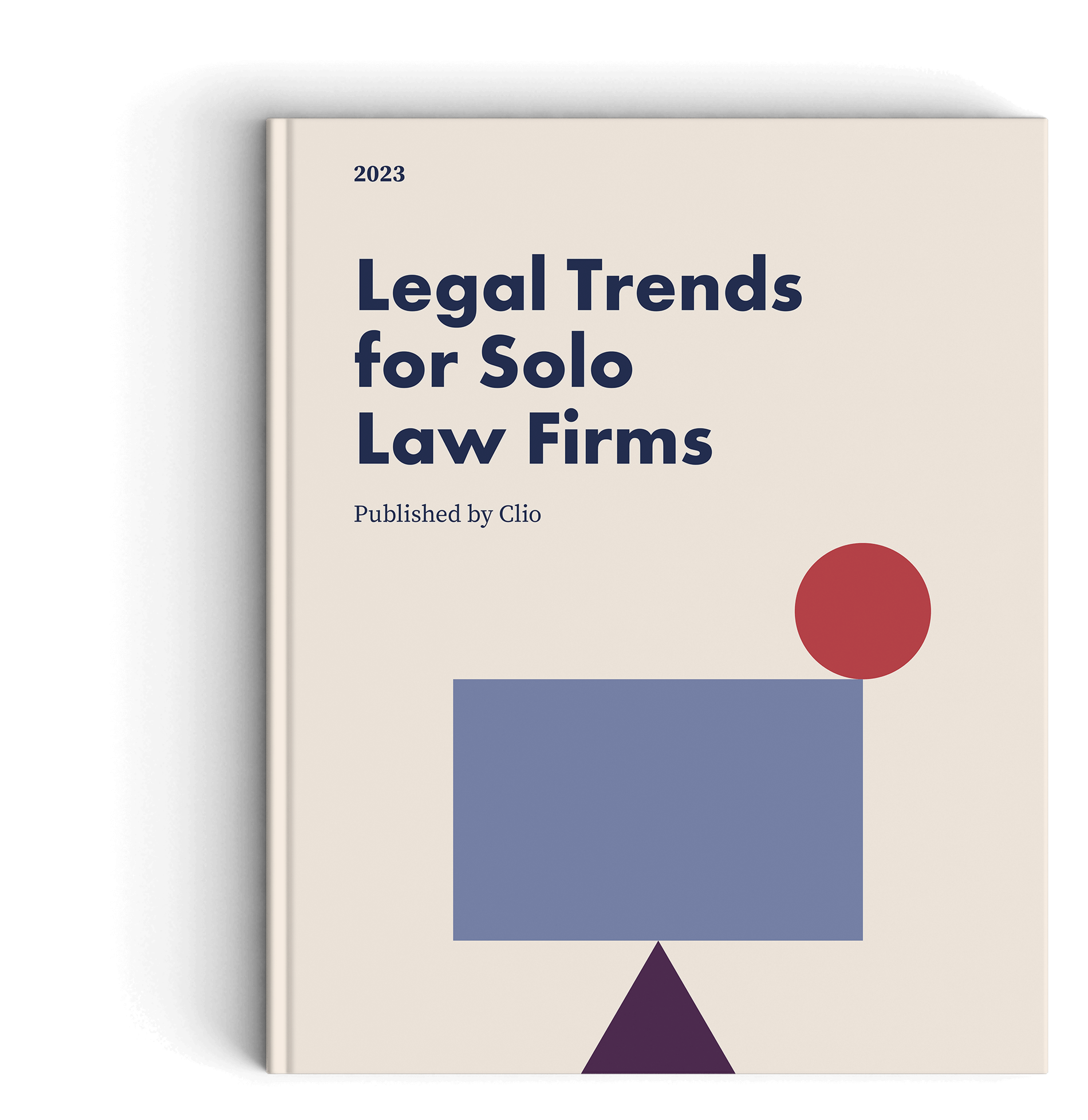 2023 Legal Trends Report for Solo and Small Law Firms cover
