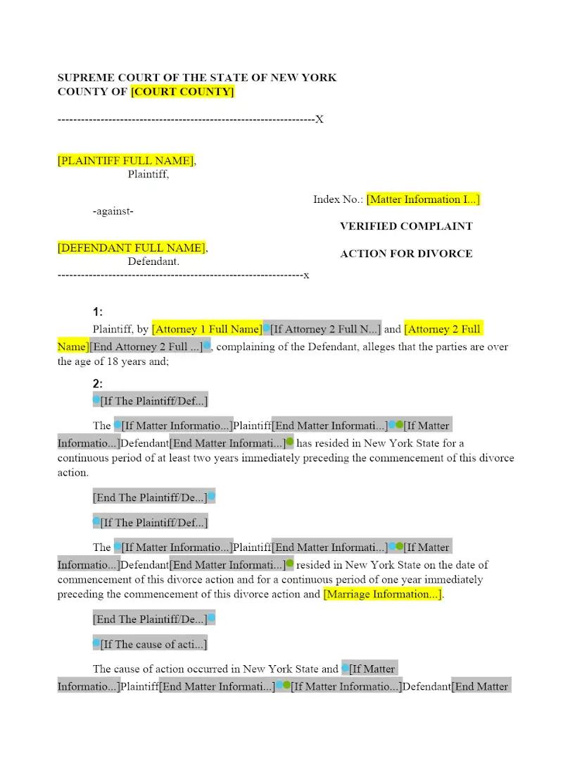 Verified Complaint (UD-2)