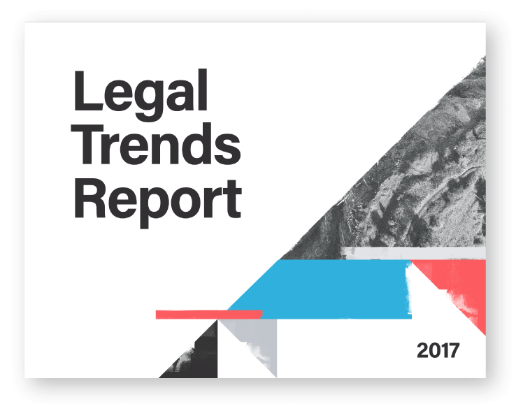 2017 Legal Trends Report cover