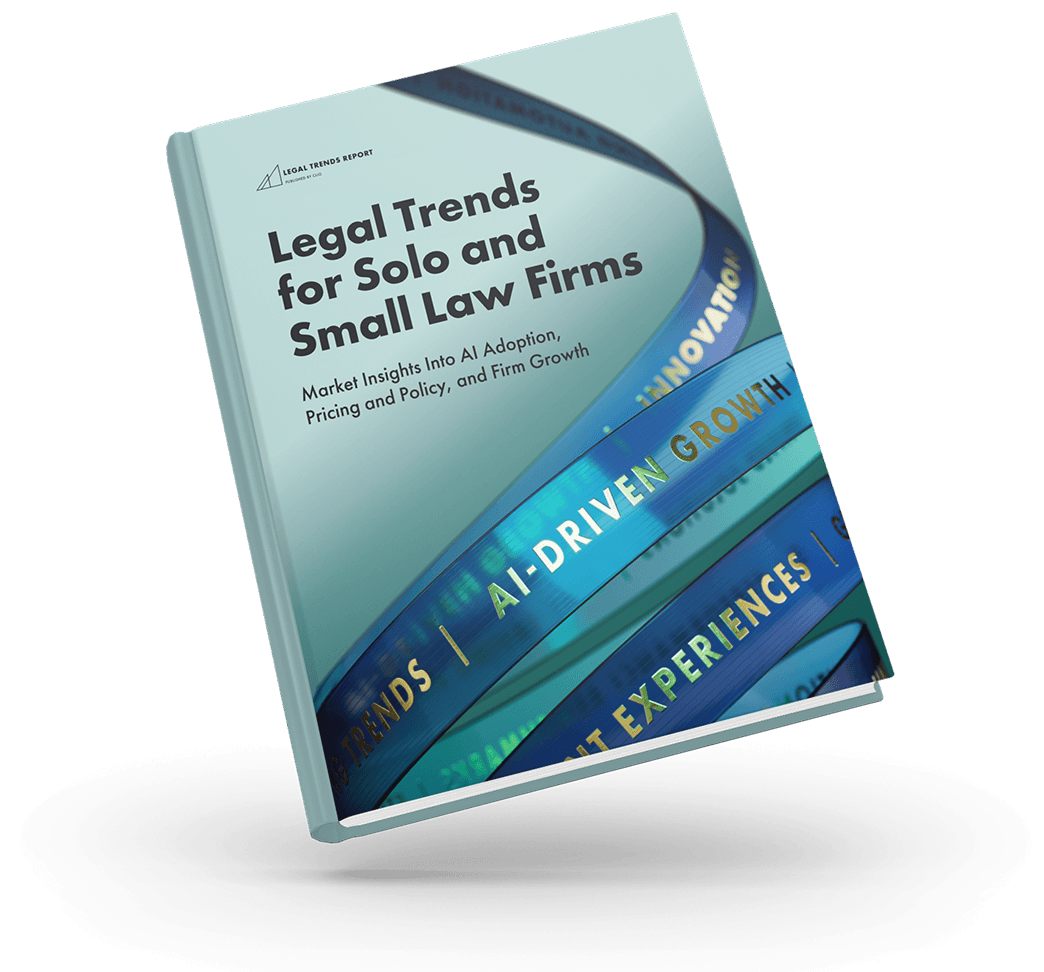 2026 Legal Trends Report for Solo and Small Law Firms cover