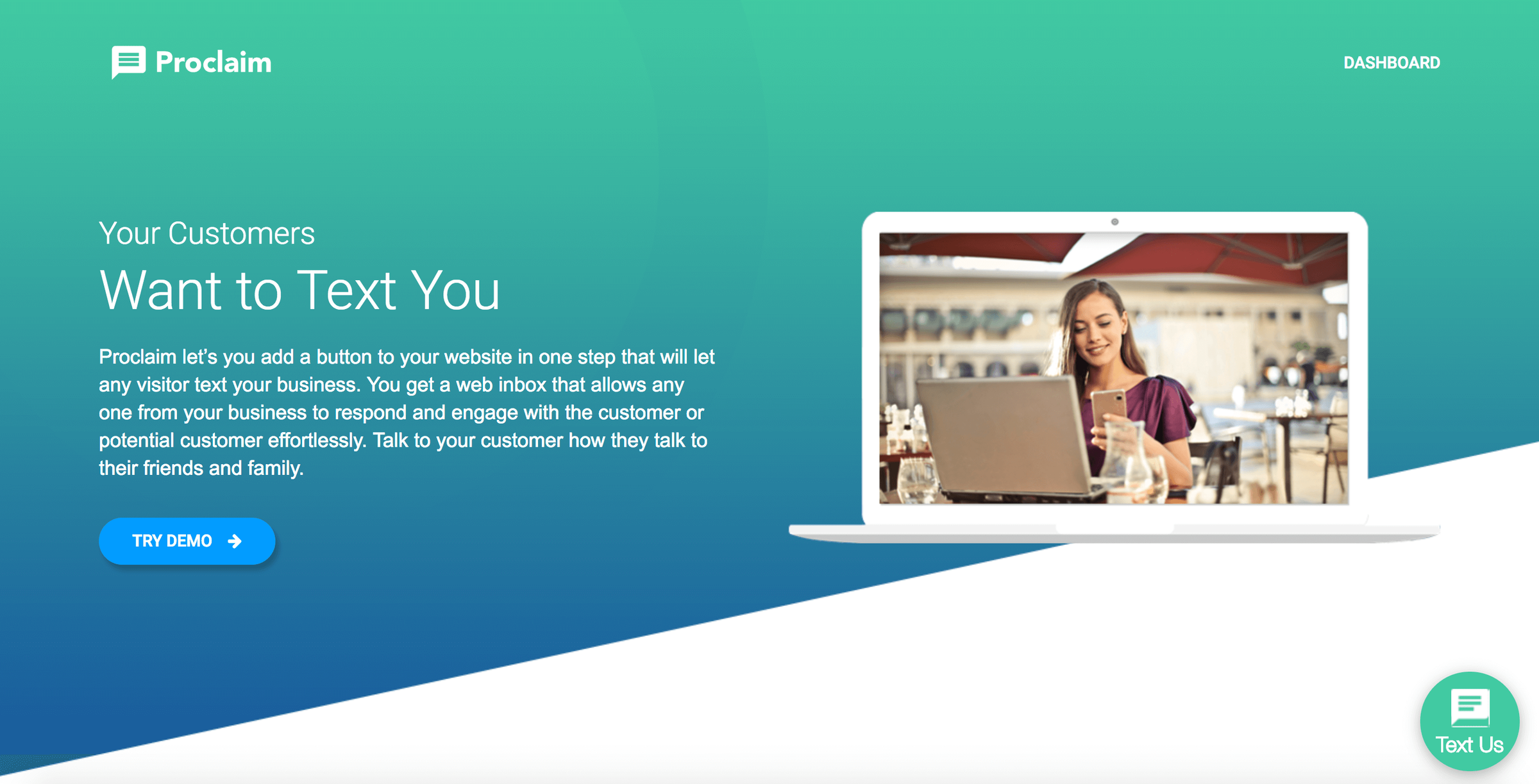 Proclaim home page