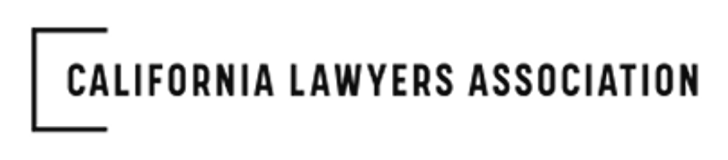 Logo for California Lawyers Association.