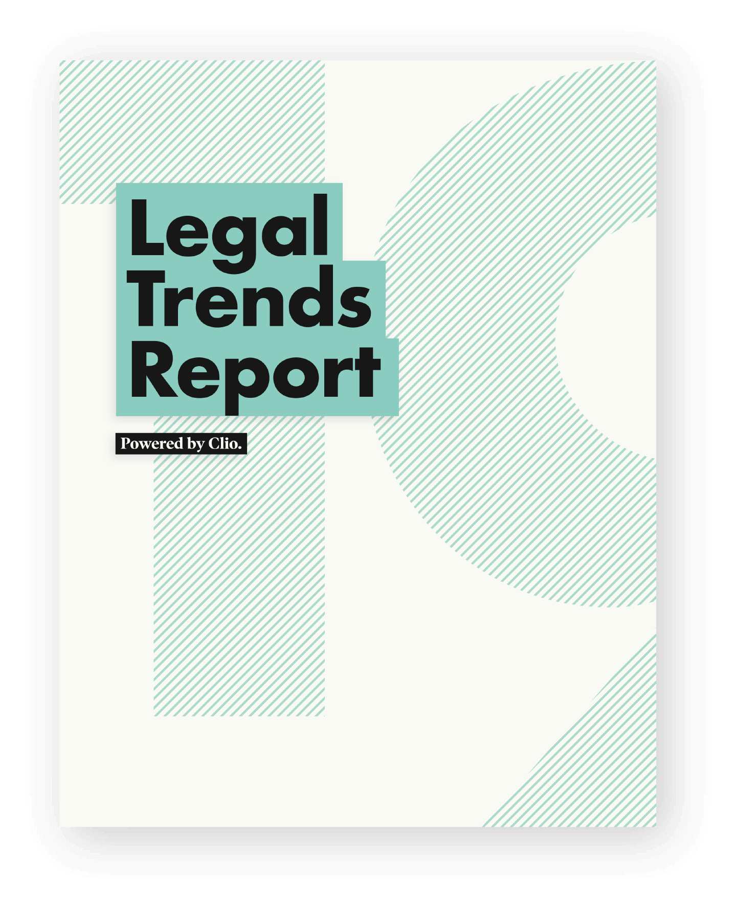 2019 Legal Trends Report cover