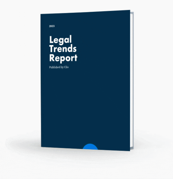2023 Legal Trends Report cover