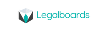 Legalboards logo with a stylized white shirt and teal tie.