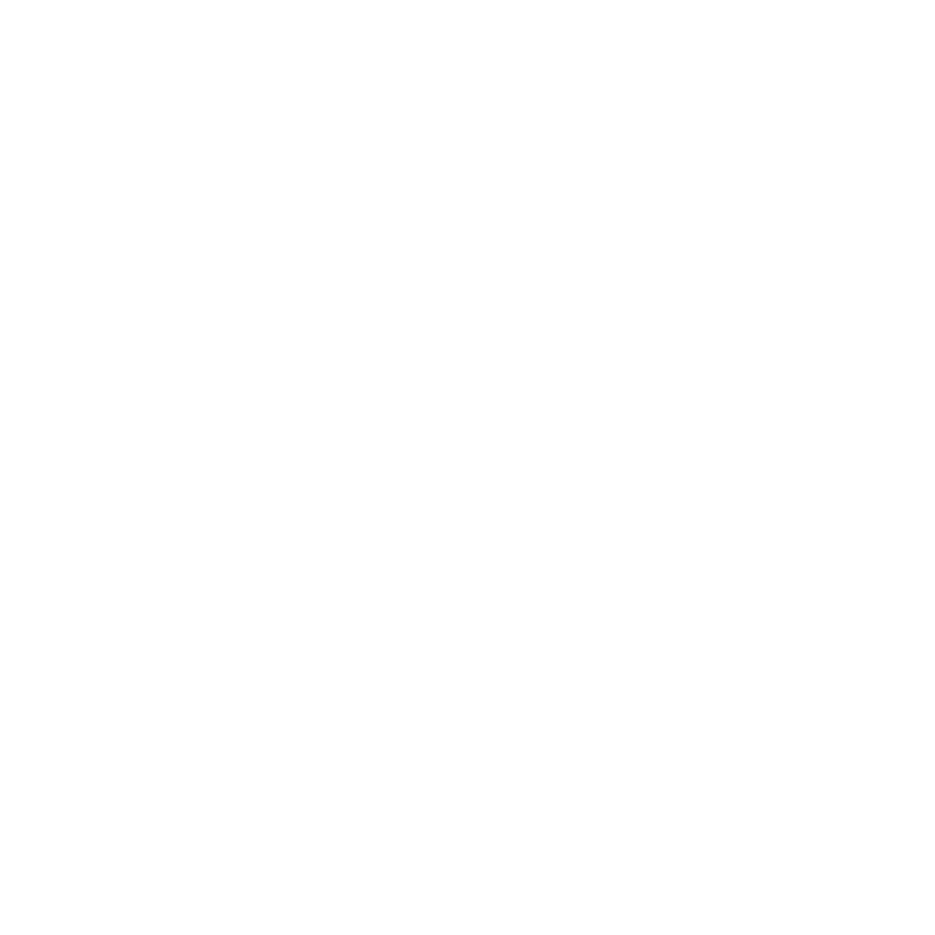 A white dot and several intersecting white curved lines on a black background.