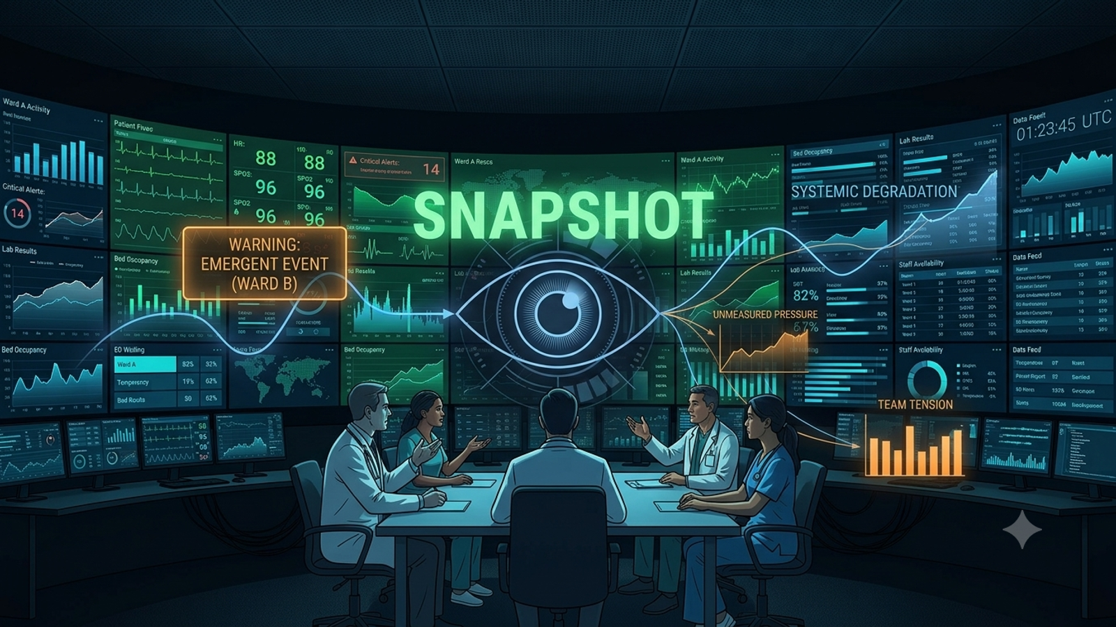 La ilusión de control en sistemas clínicos complejos