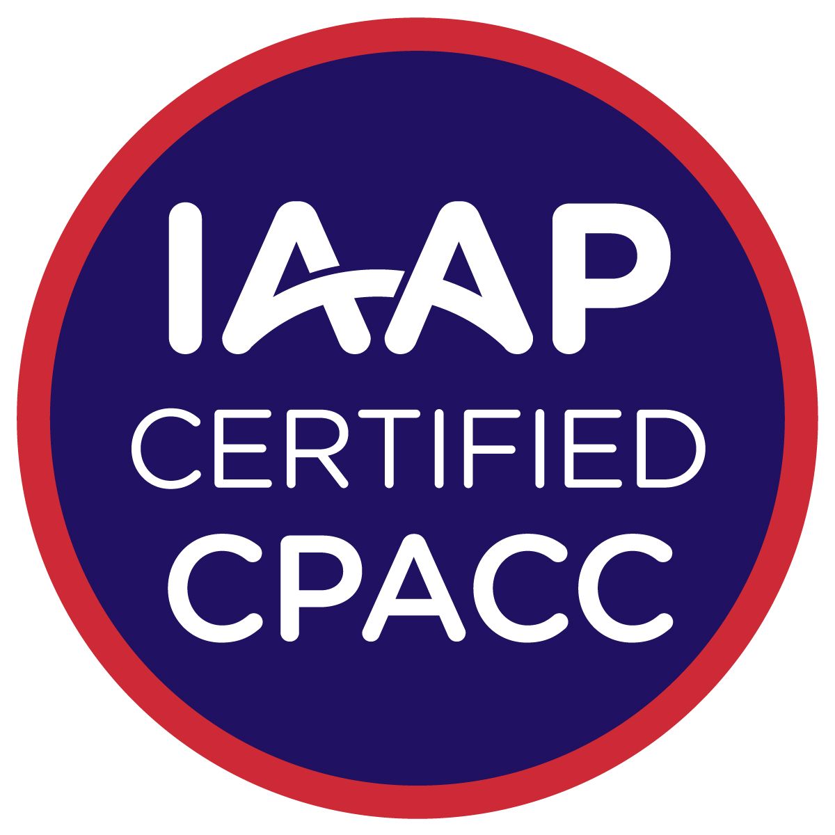 IAAP Certified CPACC logo