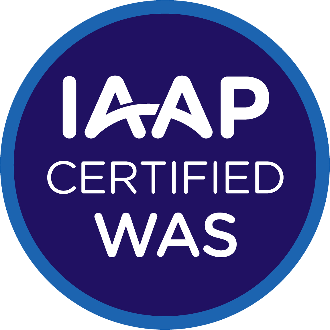 IAAP Certified Web Accessibility Specialist logo