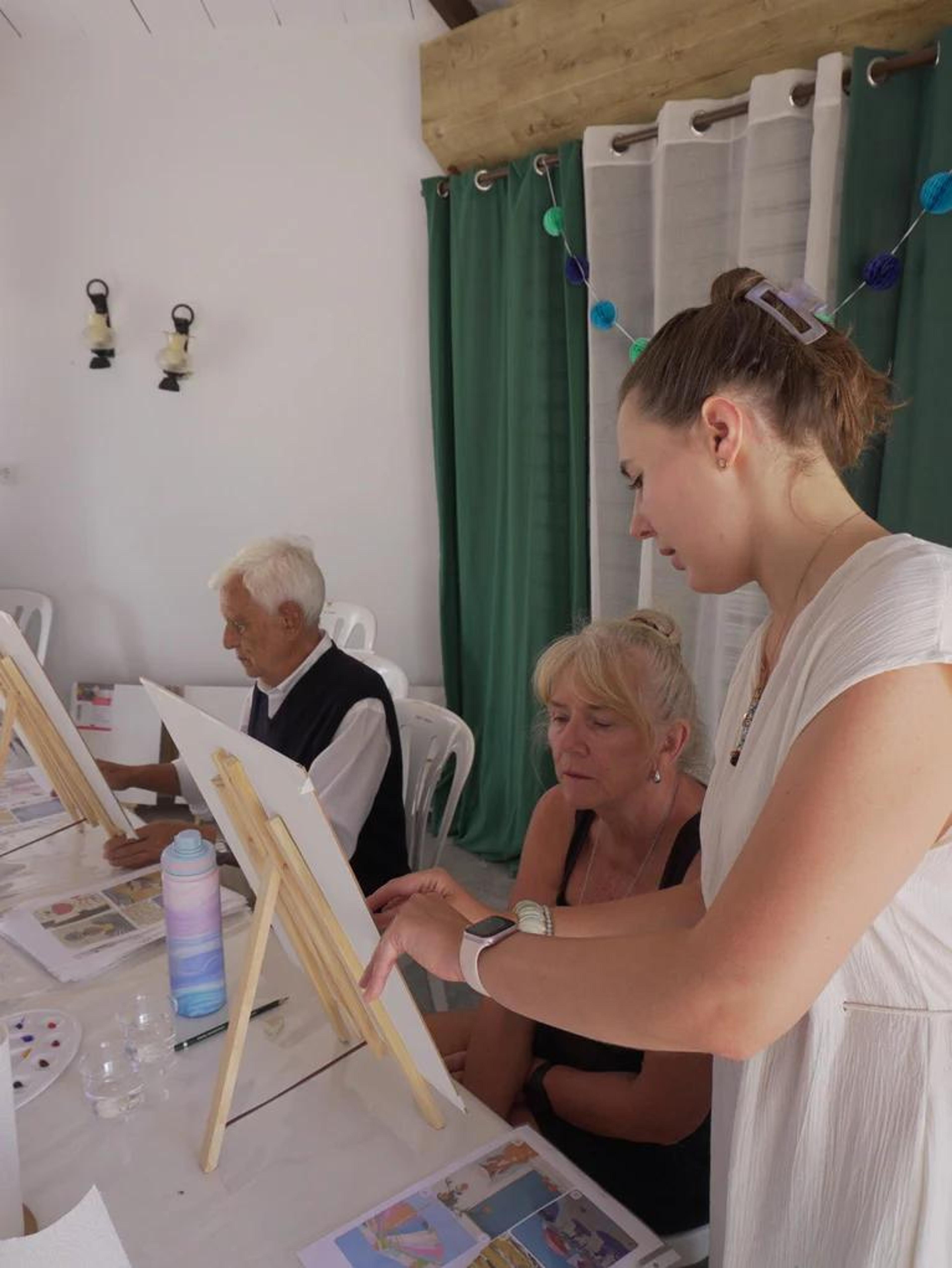 A moment from a Repka Arts session