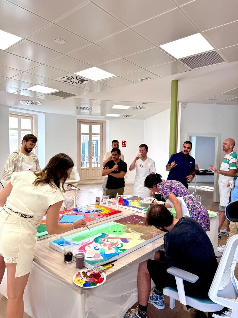 A moment from a Repka Arts session